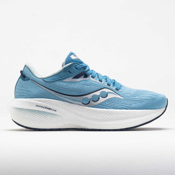 Saucony Triumph 21 Women's White/Indigo – Holabird Sports