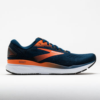 Brooks Ghost 16 Men's Blue Opal/Black/Nasturtium (Item #041202)