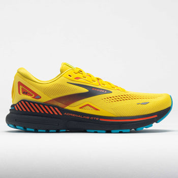 Brooks Adrenaline GTS 23 Men's Yellow/Foraged Iron/Orange (Item #041240)