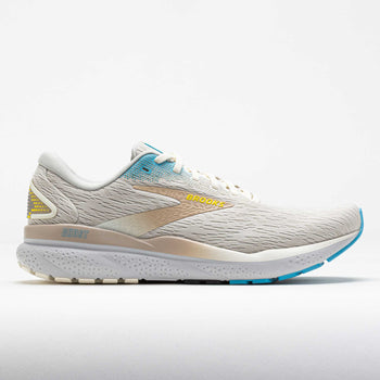 Brooks Ghost 16 Men's Coconut/Blue/Yellow (Item #041792)