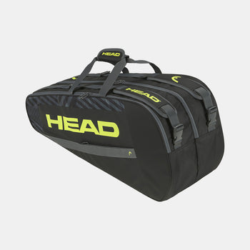 HEAD Base Racquet Bag M Black/Neon Yellow (Item #073457)