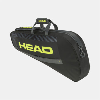 HEAD Base Racquet Bag S Black/Neon Yellow (Item #073460)