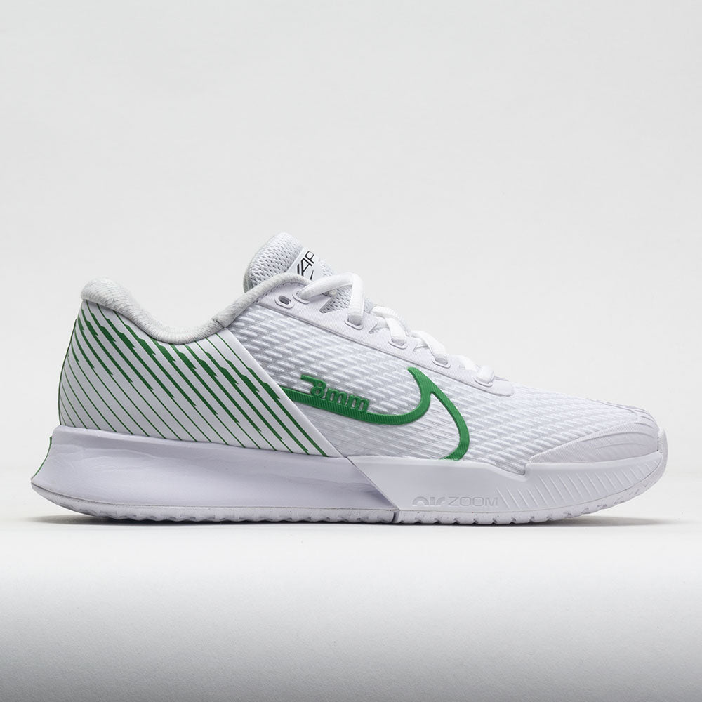 Nike Vapor Pro 2 Men's Tennis Shoes White/Kelly Green Size 9.5 Width D - Medium