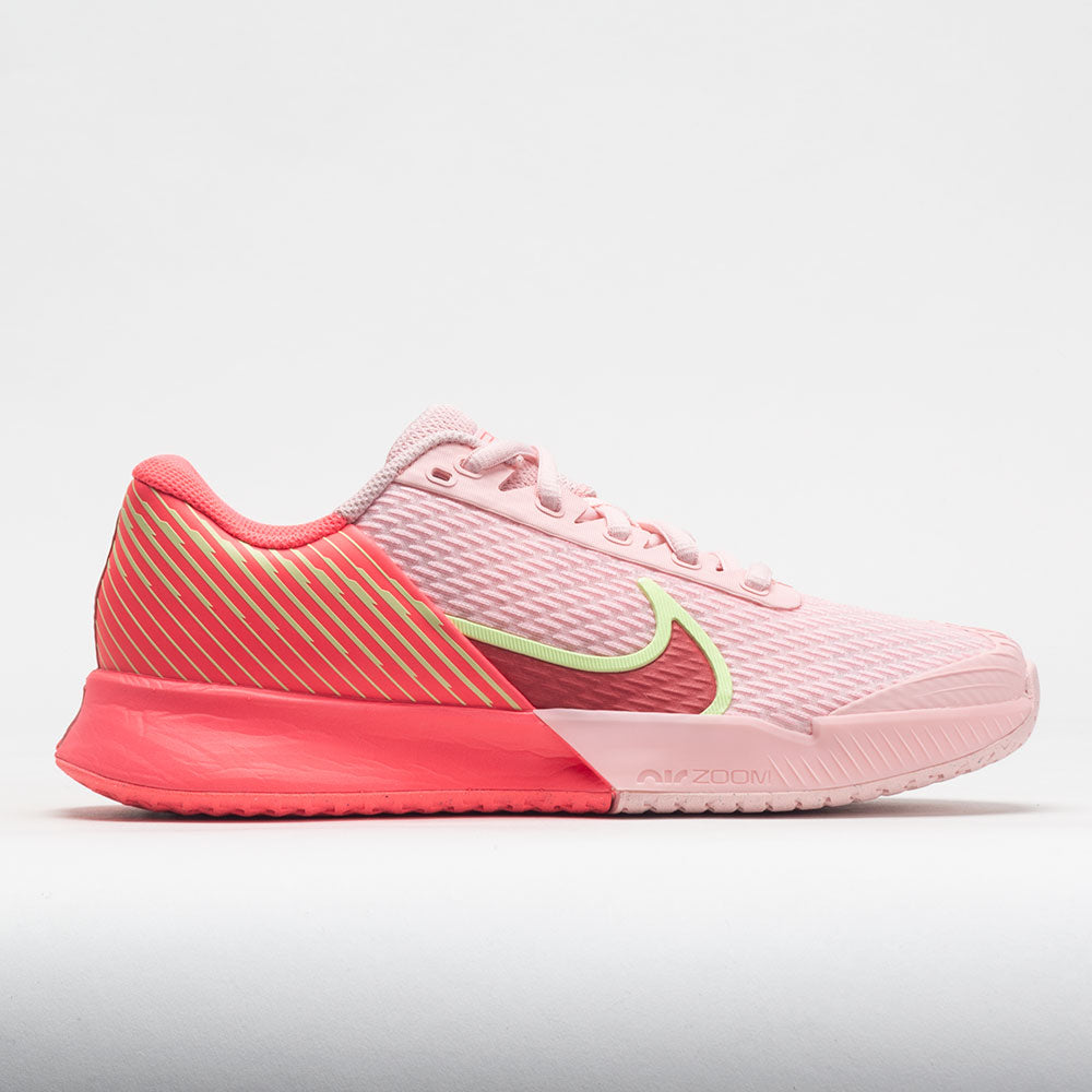 Nike Vapor Pro 2 Women's Tennis Shoes Pink Bloom/Barely Volt/Adobe Size 9.5 Width B - Medium
