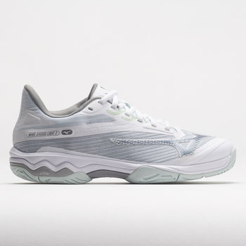 Mizuno Wave Exceed Light 2 AC Women's White/Metallic Grey (Item #117381)