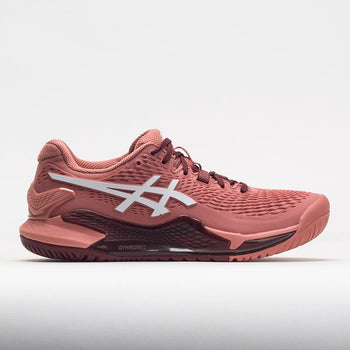 ASICS GEL-Resolution 9 Women's Light Garnet/White (Item #117407)