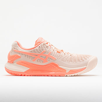 ASICS GEL-Resolution 9 Women's Pearl Pink/Sun Coral (Item #117582)