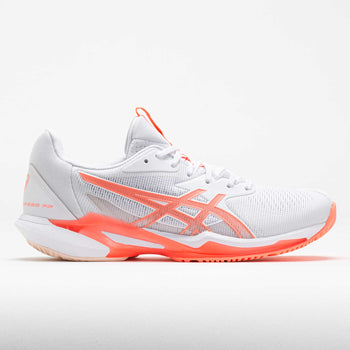 ASICS Solution Speed FF 3 Women's White/Sun Coral (Item #117594)