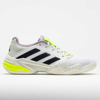 adidas Barricade 13 Women's White/Core Black/Crystal Jade (Item #117627)