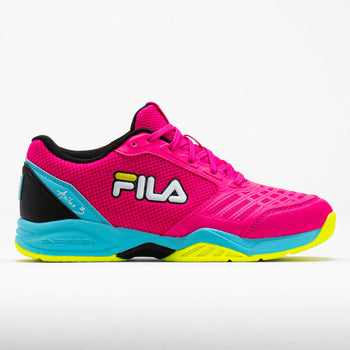 Fila Axilus 3 Junior Pink Glo/Bluefish/Safety Yellow (Item #121461)