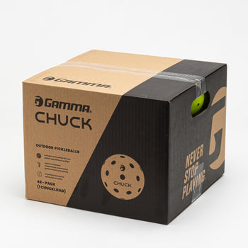 Gamma Chuck Outdoor Pickleballs 48 Pack (Item #380017)