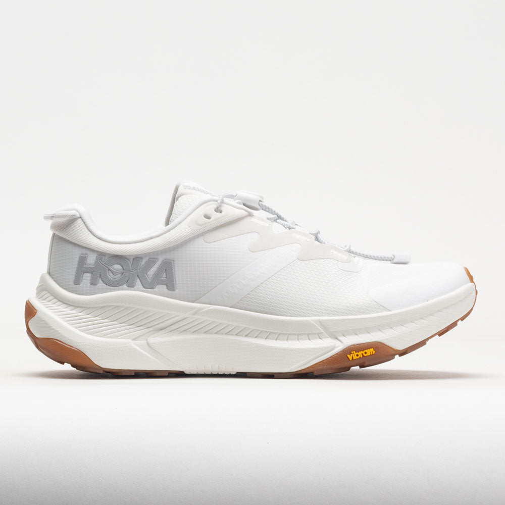 HOKA Transport Men's Hiking Shoes White/White Size 13 Width D - Medium