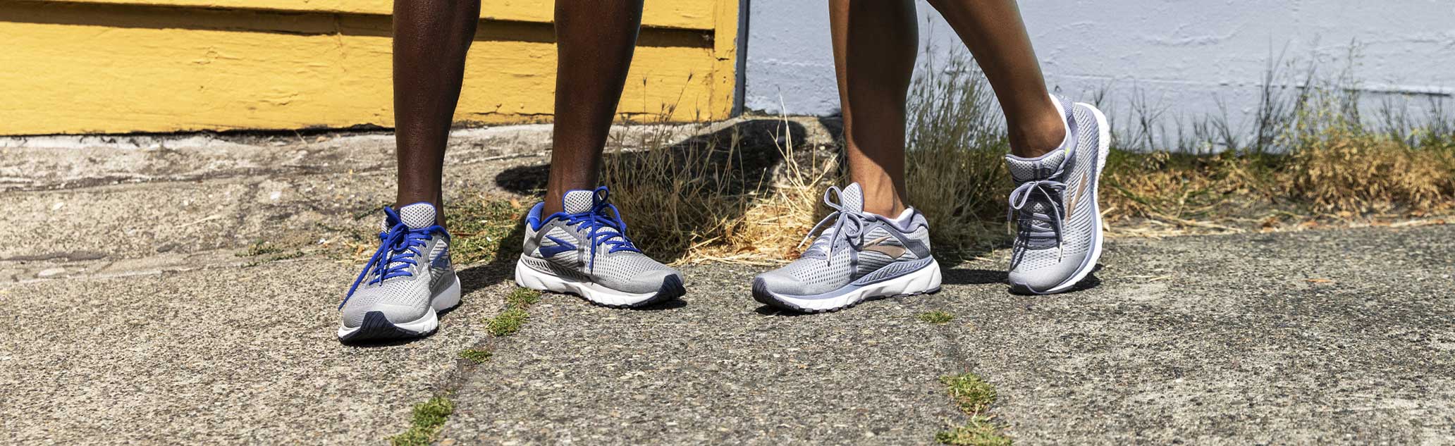 Group of runners in Brooks Adrenaline GTS 20 running shoes