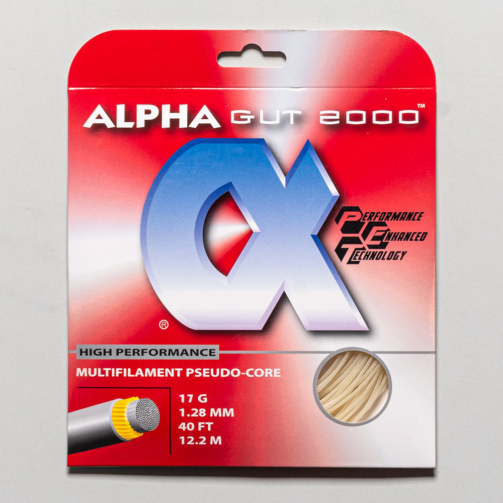 Alpha Gut 2000 Strings 16g White