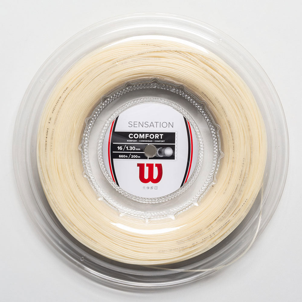 Wilson Sensation 16 660' Reel Tennis String Reels Natural