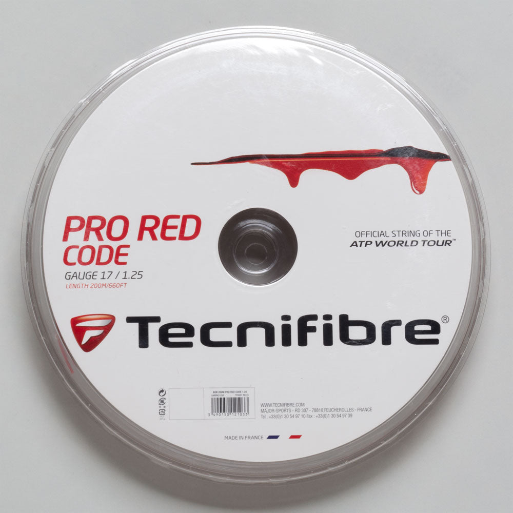 Tecnifibre Redcode 17 1.25 Reel Tennis String Reels -  3490150121033