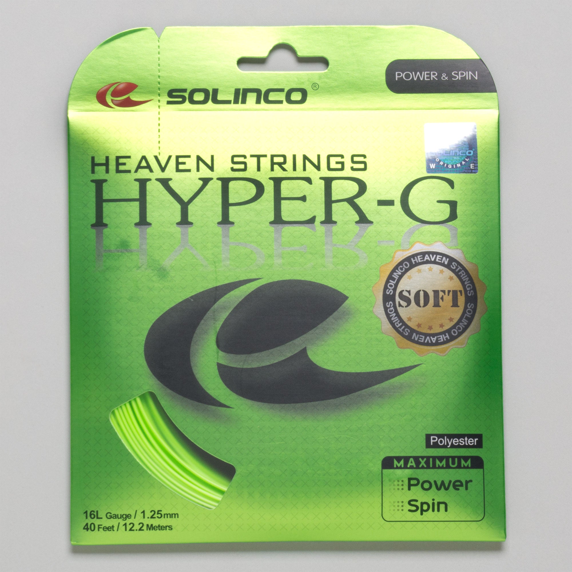 Solinco Hyper-G 16 1.30 656' Reel – Holabird Sports