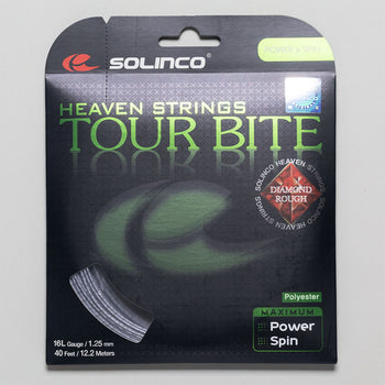 Solinco Tour Bite Diamond Rough 16L 1.25 (Item #012404)