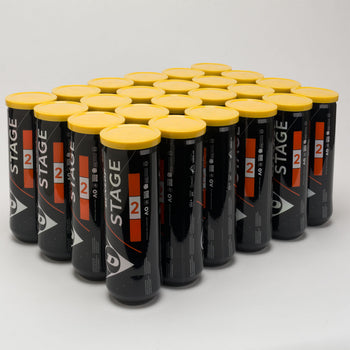 Dunlop Stage 2 Orange Training Ball 24 Cans (Item #020419)