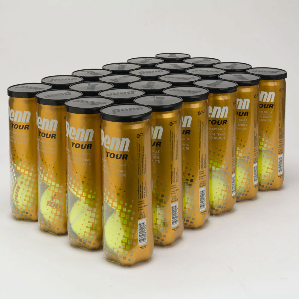 Penn Tour Regular Duty 24 Cans Tennis Balls -  521191