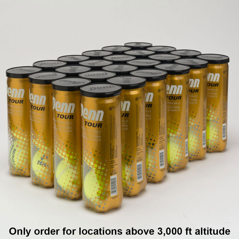 Penn Tour High Altitude Extra Duty 24 Cans Tennis Balls -  521491