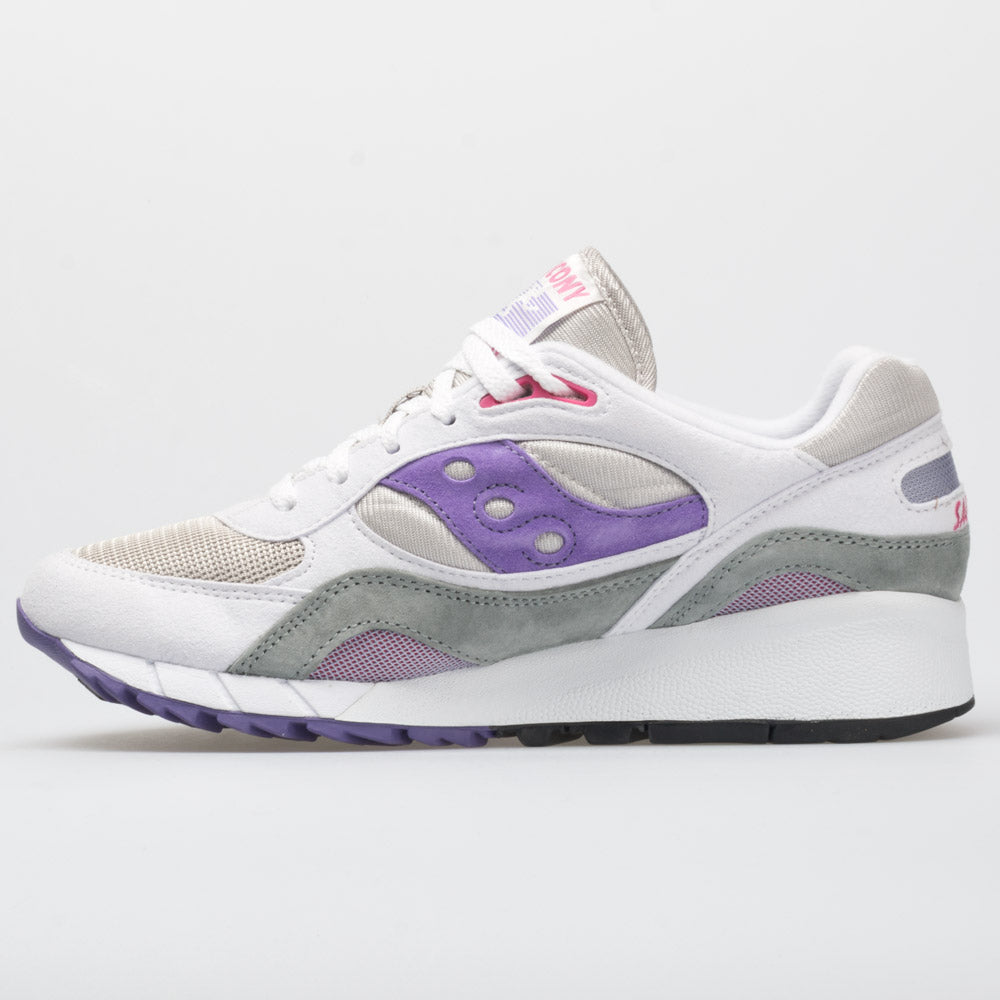 saucony shadow 6 white purple