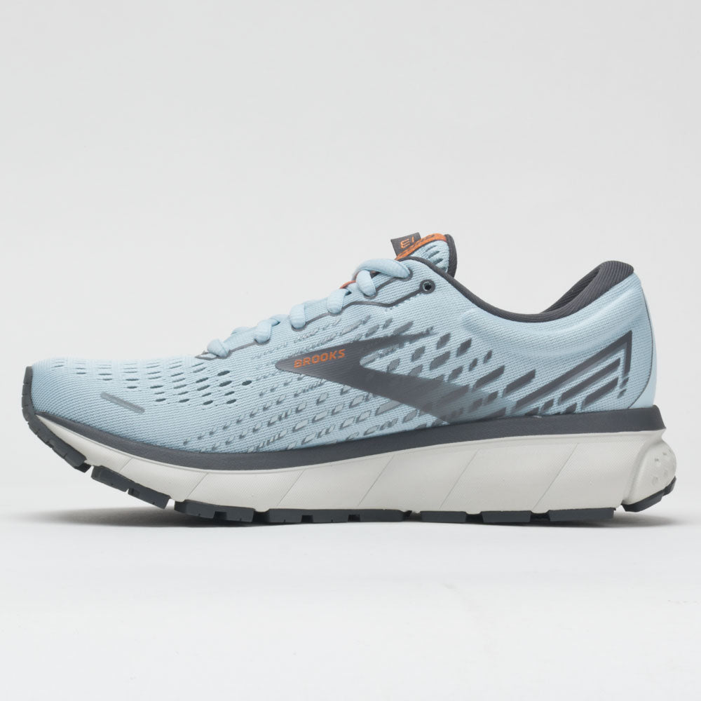 light blue athletic shoes