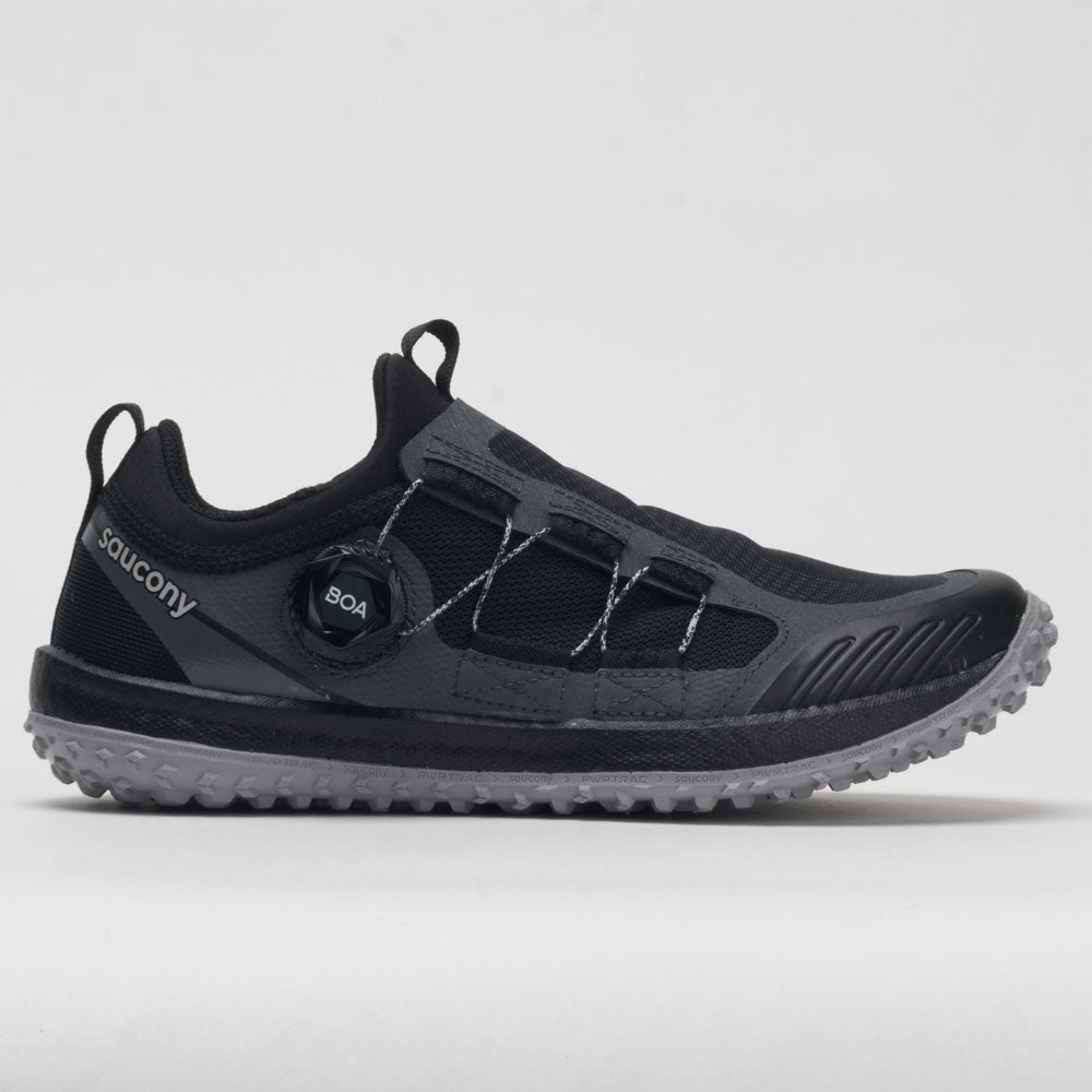 black saucony shoes