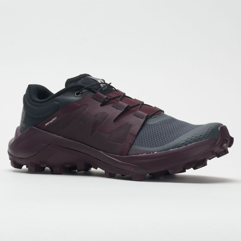 womens black salomon shoes