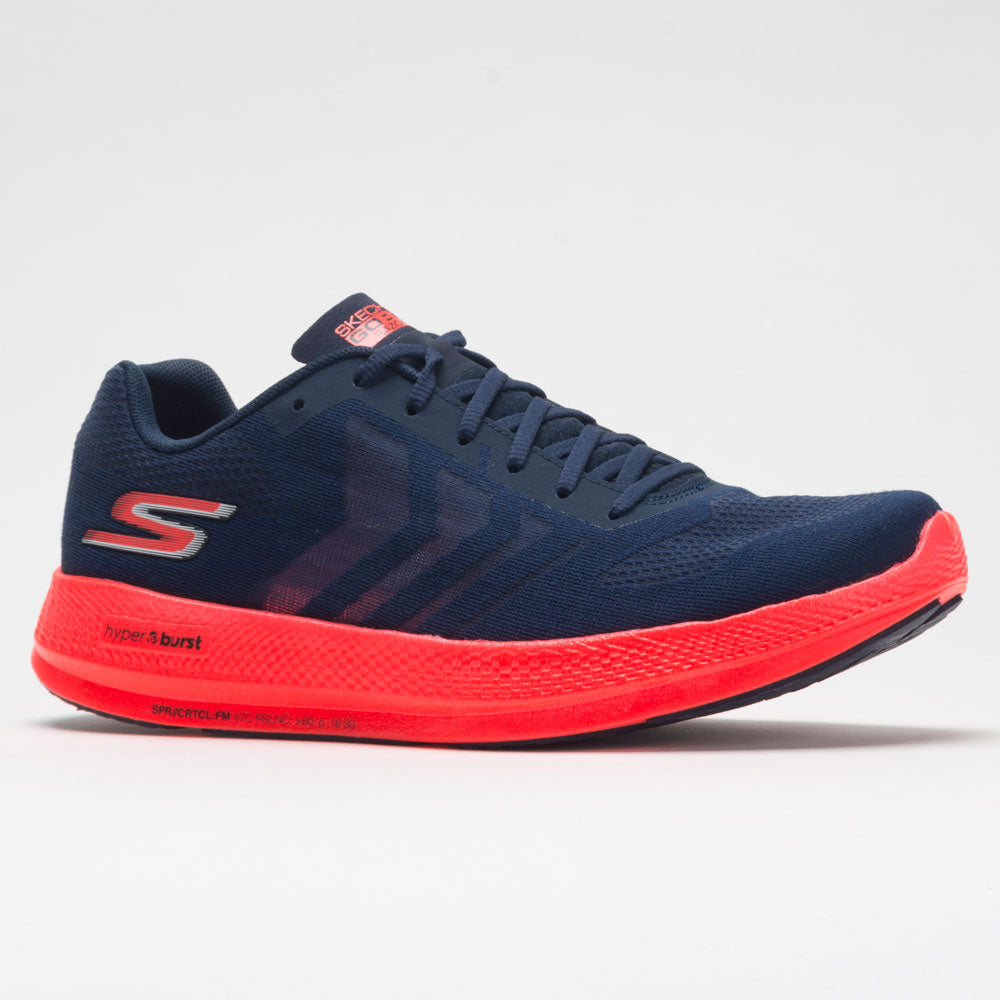 Skechers GOrun Razor+ Men's Navy/Coral 