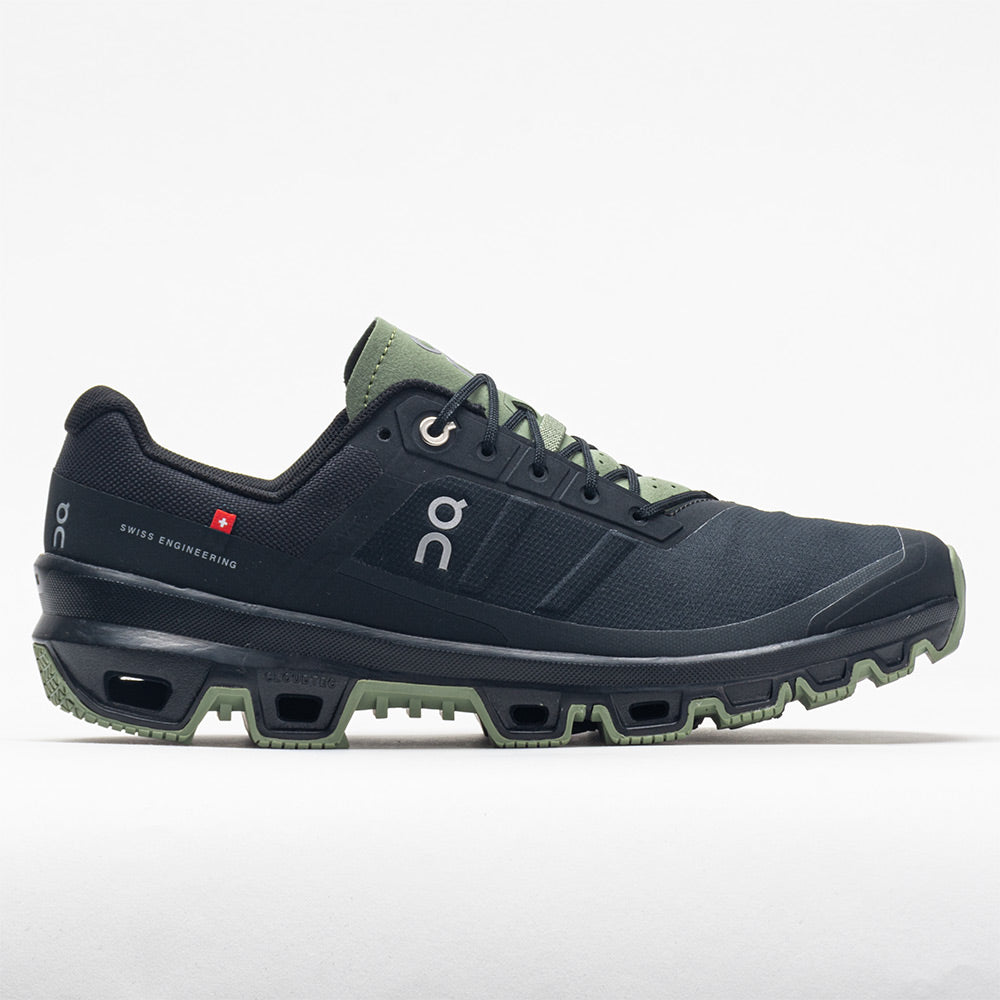 On Cloudventure Men's Trail Running Shoes Black/Reseda Size 11 Width D - Medium -  On Running
