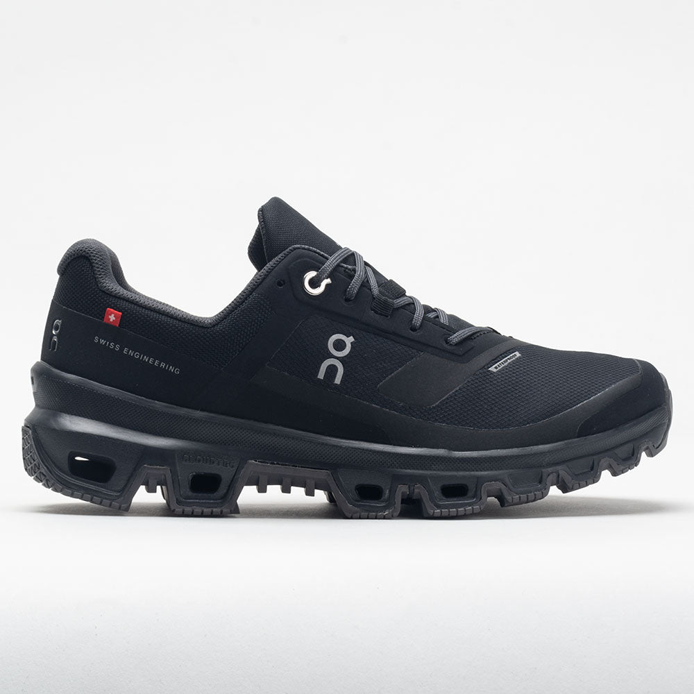 On Cloudventure Waterproof Men's Trail Running Shoes Black Size 9 Width D - Medium -  On Running