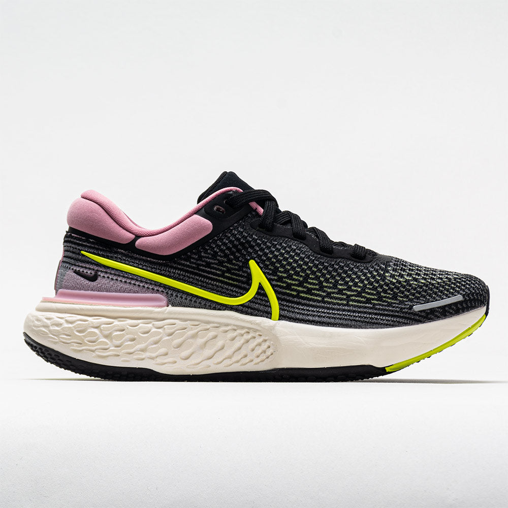 Nike ZoomX Invincible Run Flyknit Women's Running Shoes Black/Cyber Elemental Pink Size 6.5 Width B - Medium -  CT2229-002