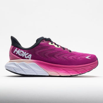 HOKA Arahi 6 Women's Festival Fuchsia/Ibis Rose (Item #047535)