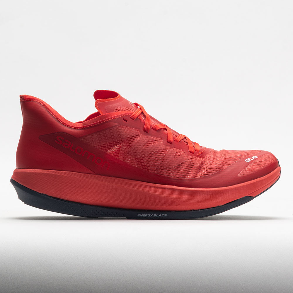 Salomon S/Lab Phantasm CF Unisex Racing Red Running Shoes Size 12.5 Width Medium