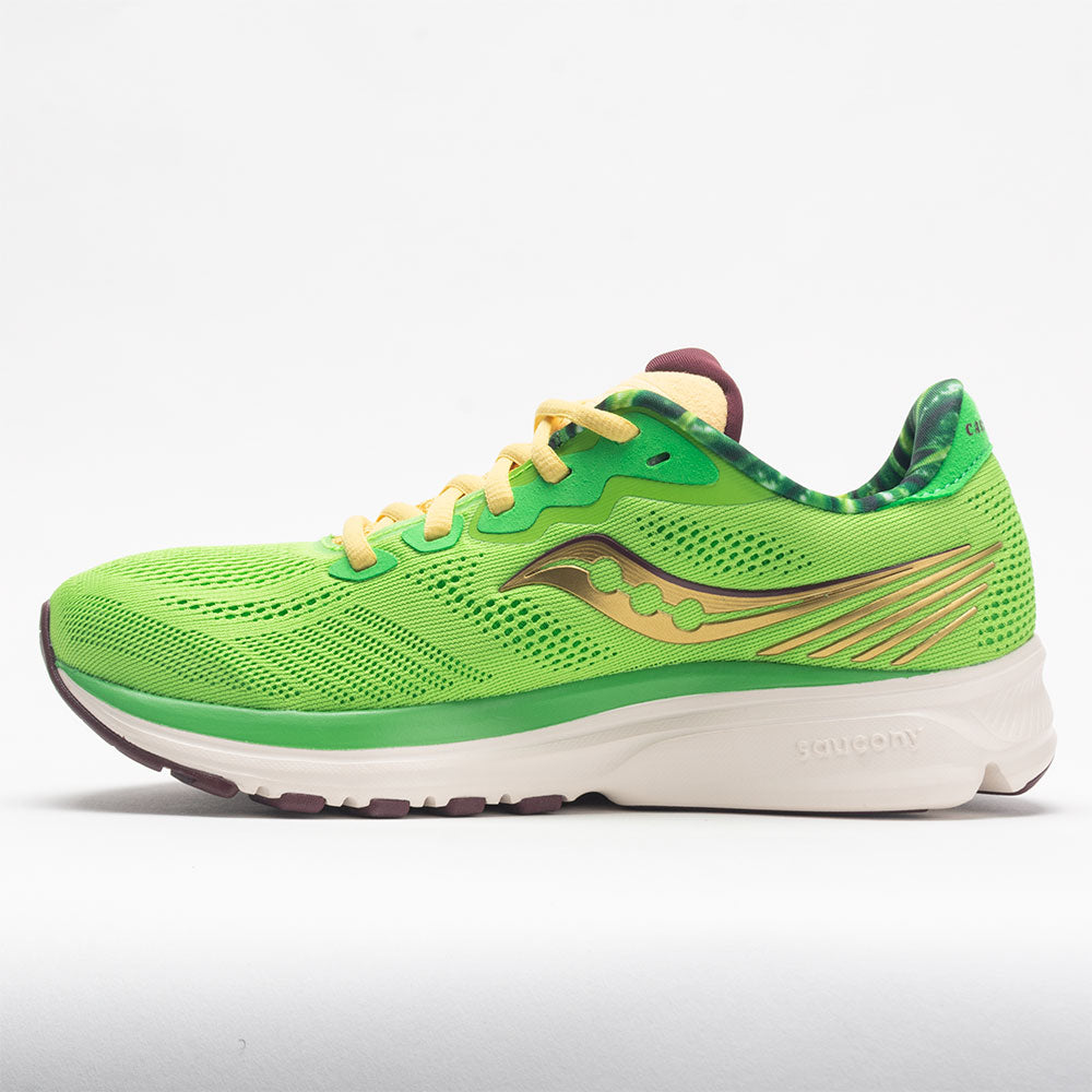 saucony green running shoes