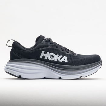 HOKA Bondi 8 Women's Black/White (Item #048477)