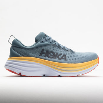 HOKA Bondi 8 Men's Black/White – Holabird Sports