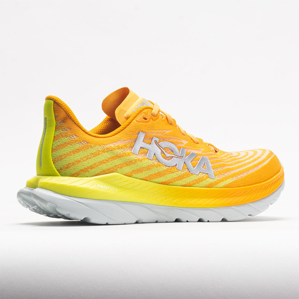 HOKA Mach 5 Men's Radiant Yellow/Evening Primrose – Holabird Sports