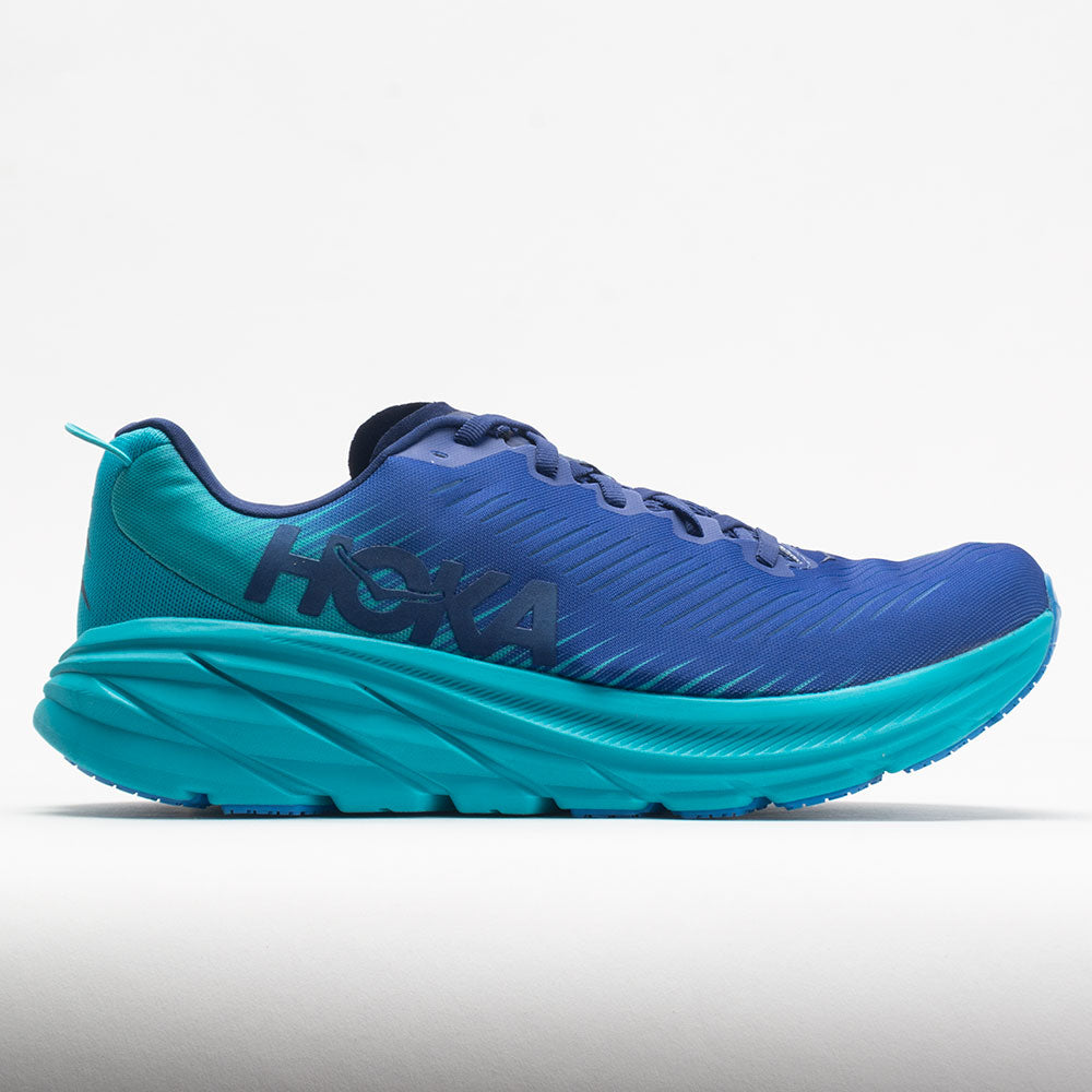 HOKA Rincon 3 Men's Running Shoes Bluing/Scuba Blue Size 12.5 Width EE - Wide