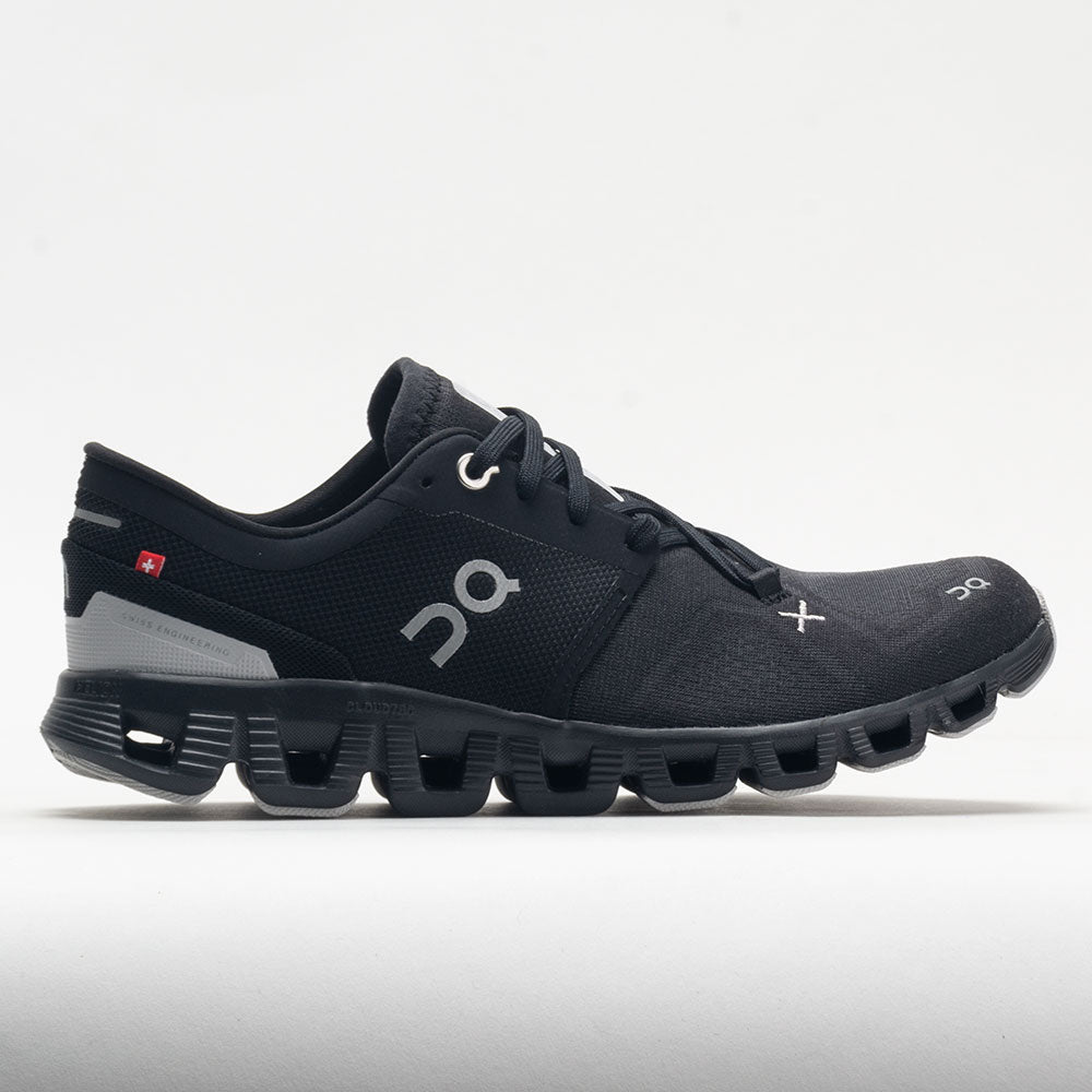 On Cloud X 3 Men's Running Shoes Black Size 11.5 Width D - Medium -  On Running