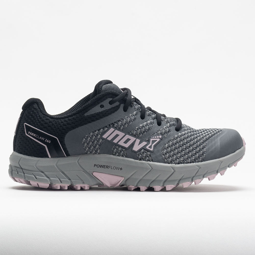 inov-8 Parkclaw 260 Knit Women's Trail Running Shoes Grey/Black/Pink Size 7.5 Width B - Medium