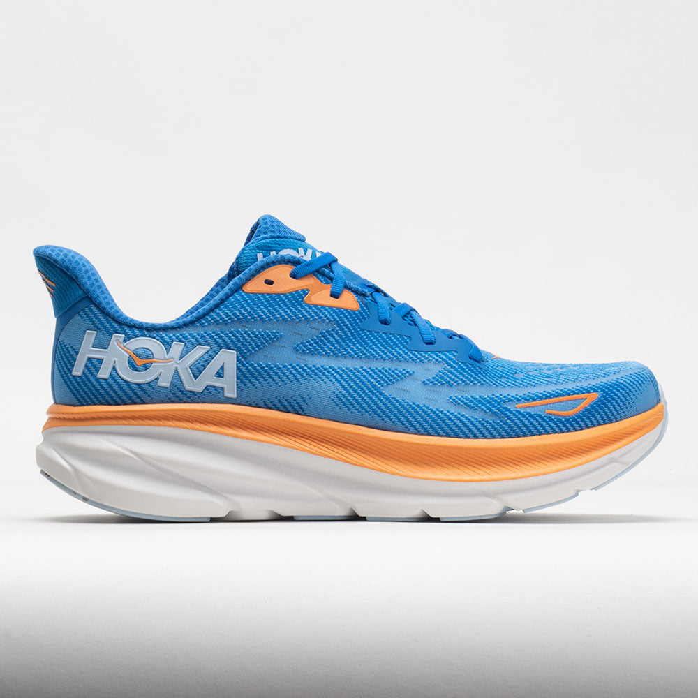 HOKA Clifton 9 Men's Running Shoes Coastal Sky/All Aboard Size 13 Width D - Medium