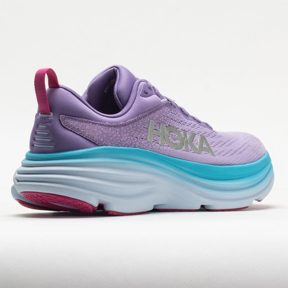 HOKA Bondi 8 Women's Chalk Violet/Pastel Lilac – Holabird Sports