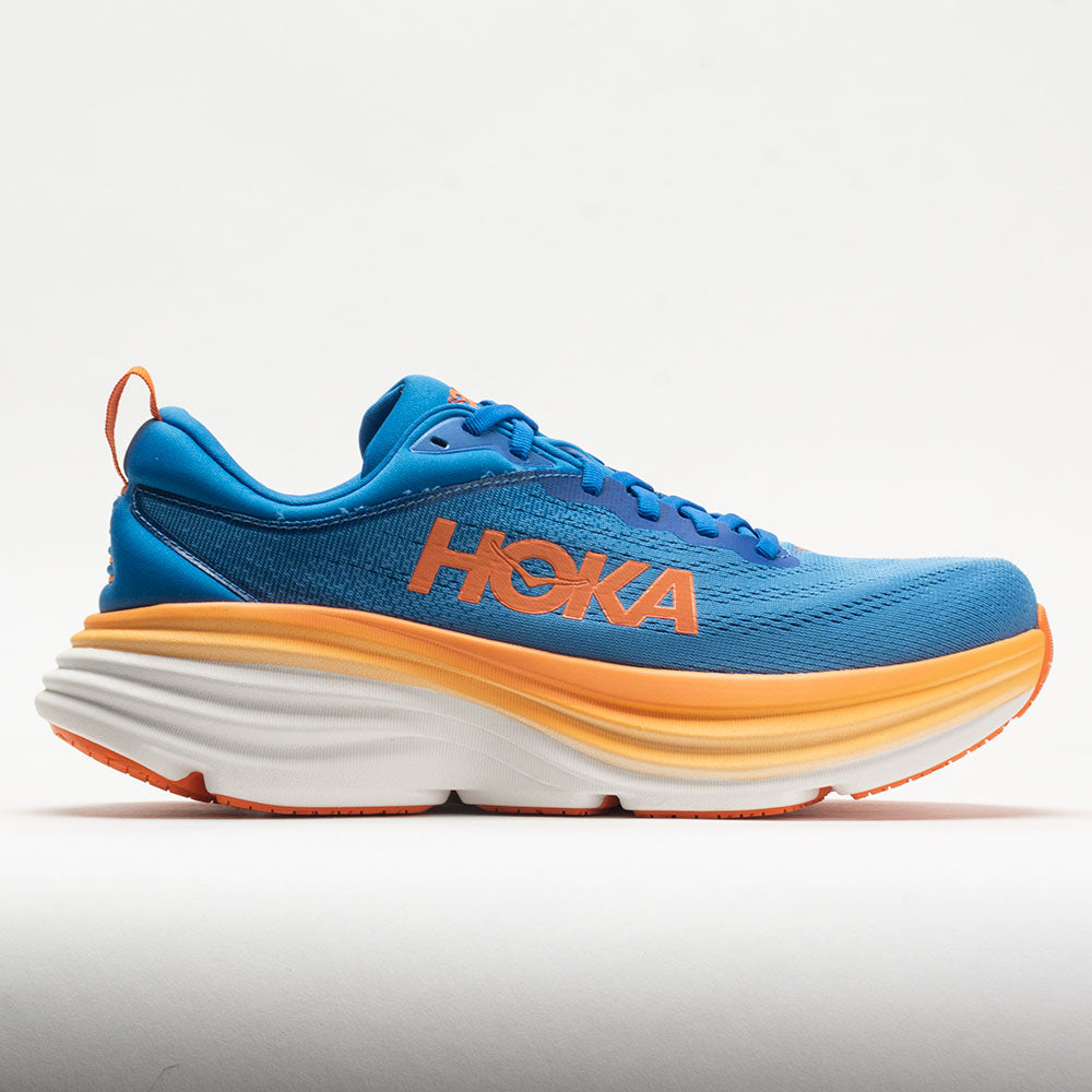 HOKA Bondi 8 Men's Coastal Sky/Vibrant Orange