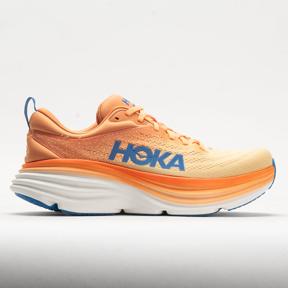 HOKA Bondi 8 Men's Running Shoes Impala/Mock Orange Size 12.5 Width D - Medium