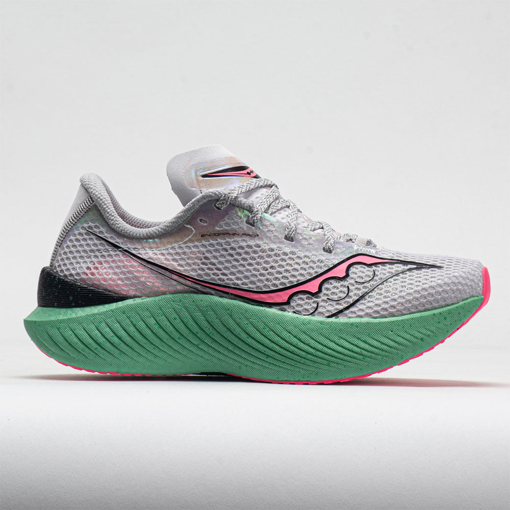 Saucony Endorphin Pro 3 Women's Running Shoes Fog/VIZI Pink Size 8.5 Width B - Medium