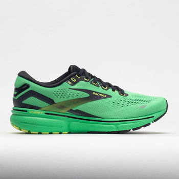 Brooks Ghost 15 Men's Green/Black/Sharp Green (Item #049430)