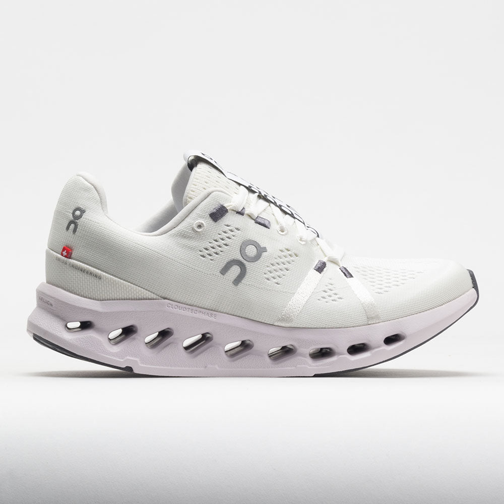 On Cloudsurfer Women's Running Shoes White/Frost Size 7.5 Width B - Medium -  On Running