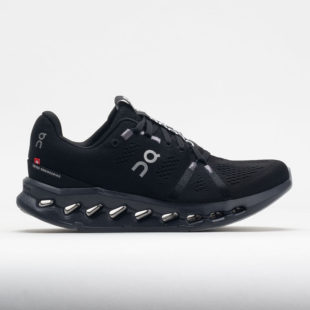 On Cloudsurfer Men's Running Shoes All Black Size 9.5 Width D - Medium -  On Running